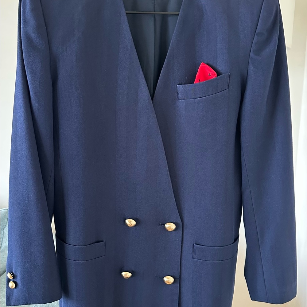 Stirling Cooper Vintage Double-Breasted Blazer – Size 2